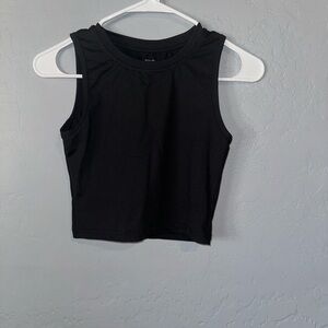 Zyia Active Black Crop Top